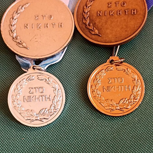 Collectible Set of 4 SEGAS Medals in Excellent Condition