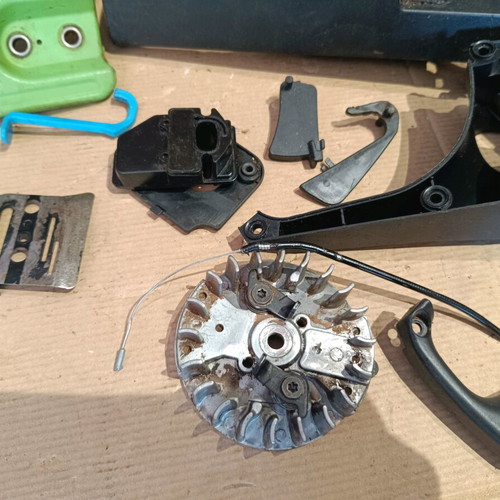 Florabest BKS 3614 chainsaw used, spare parts