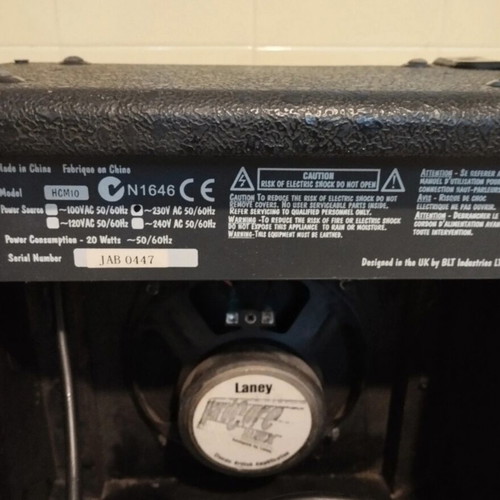 Laney HardCore Max HCM10 guitar amplifier 10W