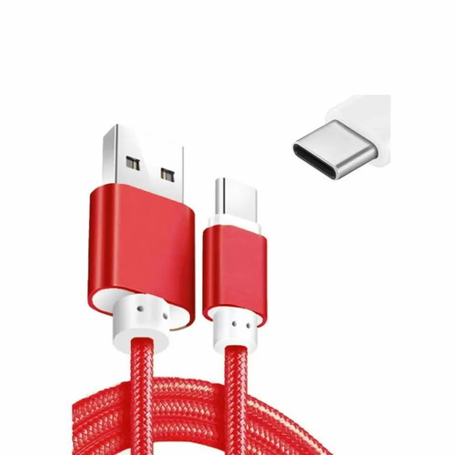 USB Type C charging cable red 164cm new
