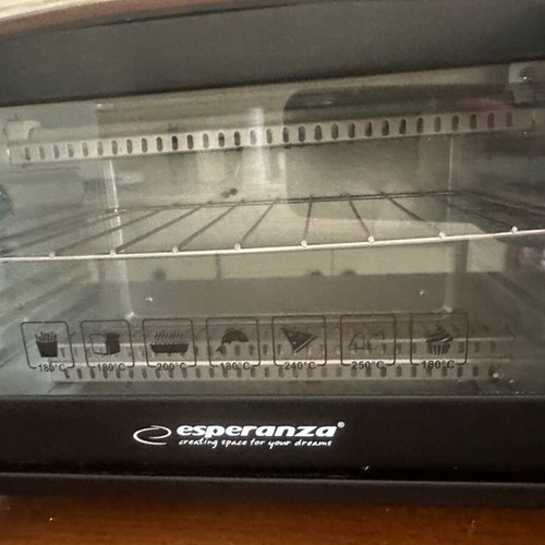 Mini oven Esperanza like new, small oven with tray and grill
