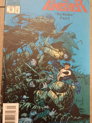 Punisher No Rules Part 1 comic book used, 90s