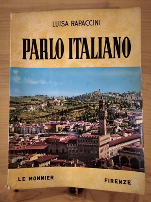Parlo Italiano Luisa Rapaccini book like new, 228 pages