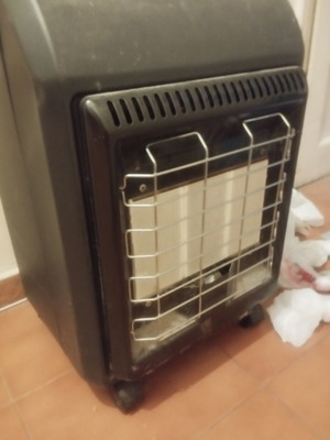 Indoor gas bottle heater like new