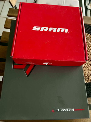 SRAM Force 2x12 AXS D1 powermeter