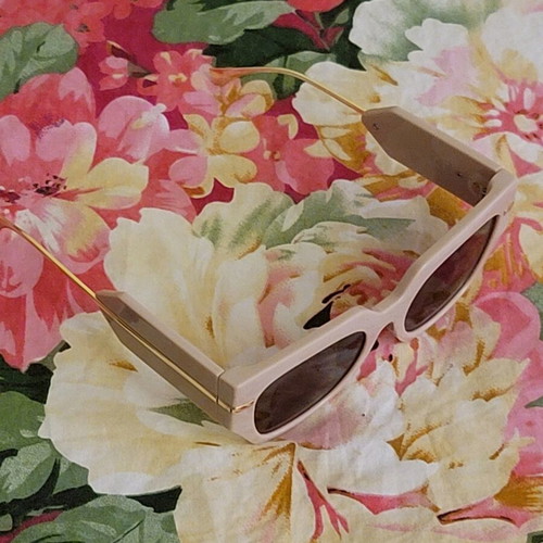 Sunglasses, beige and gold