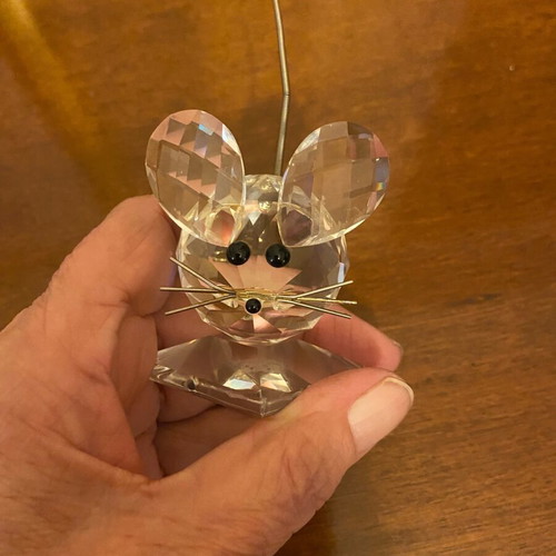 Original Swarovski collectible decorative mouse like new