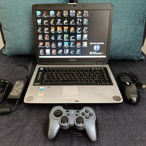 Toshiba Satellite M30X-155 Retro Gaming Laptop with 45+ Classic Games