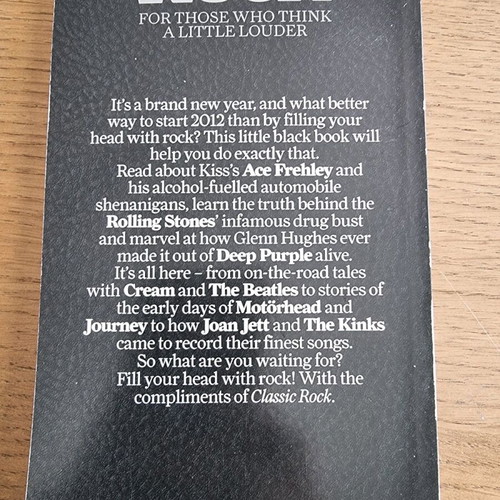 Fill Your Head With Rock book used, English edition