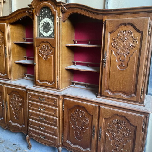 Vintage carved buffet used in good condition