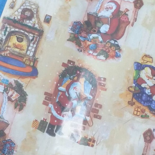 Christmas wrapping paper new, pack of 8 sheets