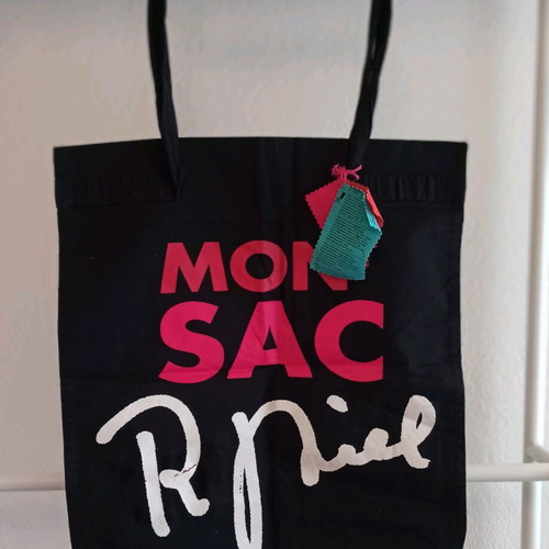 Sonia Rykiel x H&M fabric tote bag new, collectible, black