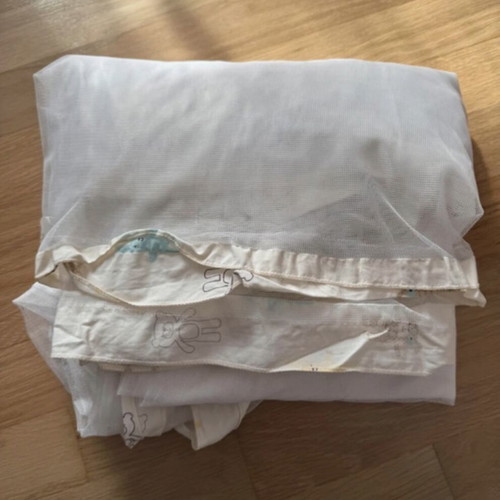 Mothercare baby crib bedding set like new, 4 pieces