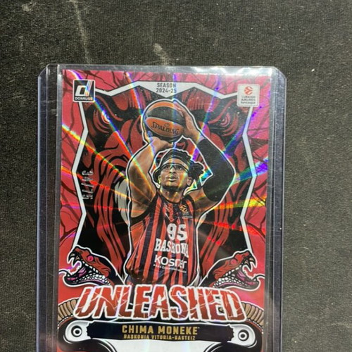 Chima Moneke Panini Unleashed 34/75 like new