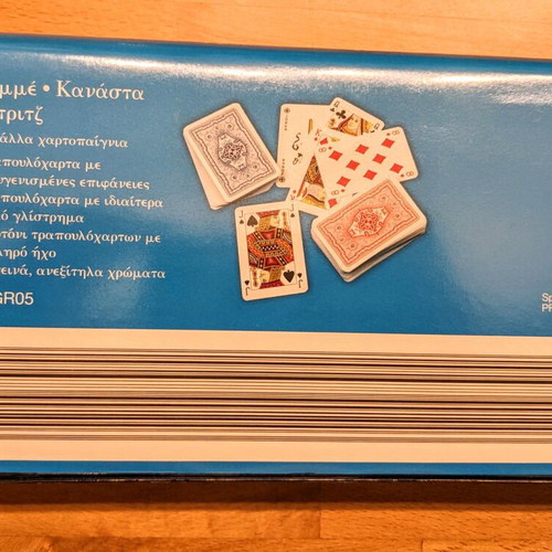 Playing cards new, 1 case