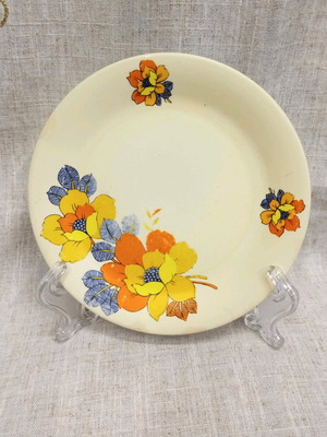 Elke Chalkis Hellas ceramic small plate used