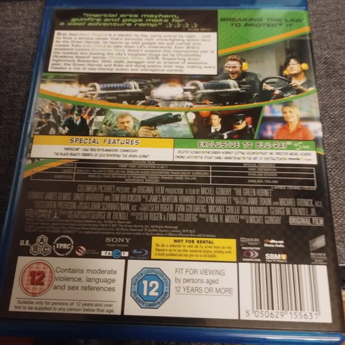 The Green Hornet Blu-ray like new with subtitles