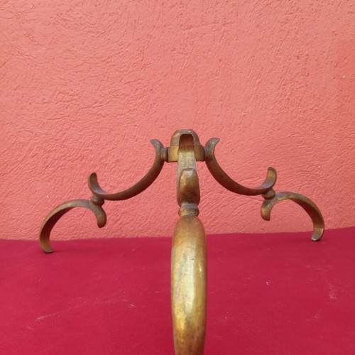 Brass base used, solid and sturdy with threading
