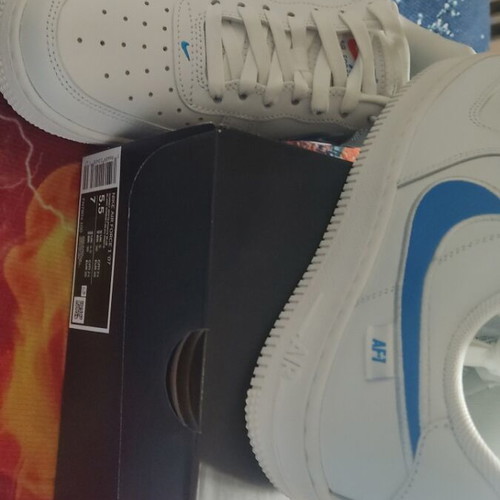 Nike Air Force 1 2007 new white athletic shoes size 38