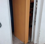 Large bed storage drawer used with wheels