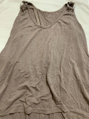 Blouse used brown, sizes S/M
