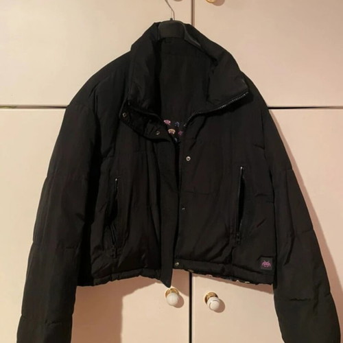 Zara x Space Invaders reversible puffer jacket M like new