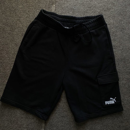 Puma Cargo Shorts Size M, New, Black