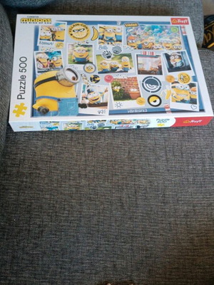 Minions puzzle 500 pieces like new