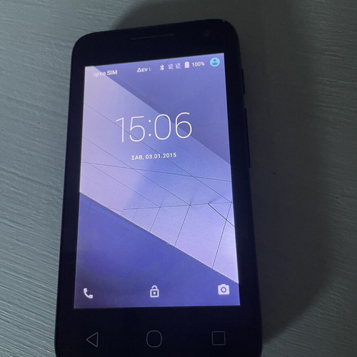 Alcatel One Touch two used smartphones with charger, dual SIM