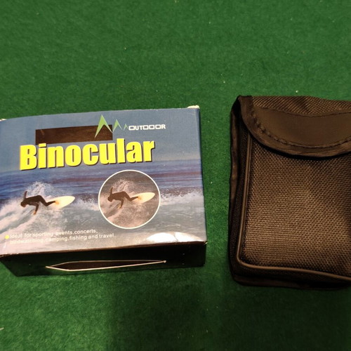 Outdoor 8x21 Portable Binoculars with Case and Box, New