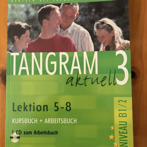 Tangram Aktuell 3 Lesson 5-8 German language book new