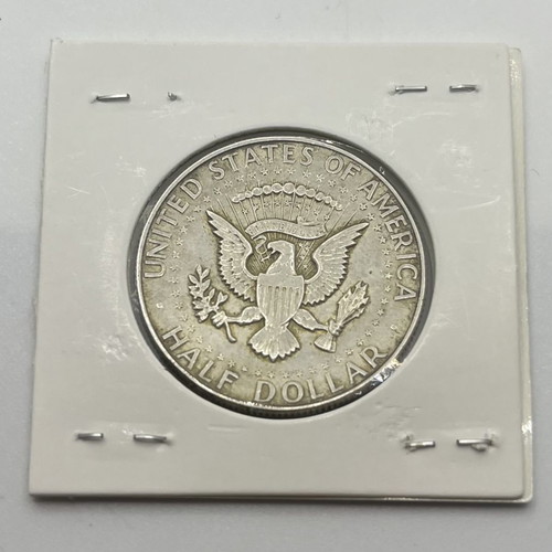 Half Dollar 1967 America used, silver 0.400