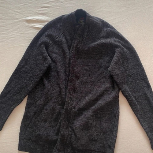 Explorer knitted cardigan size XL like new, black
