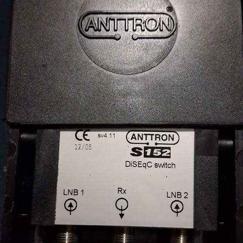 DiSEqC satellite accessory set with Anttron switches and Maximum switch
