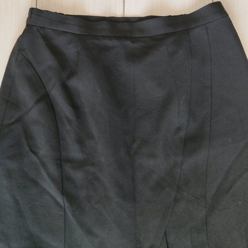 Women's Vintage Pleated Skirt Black Like New XS/S