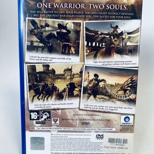 Prince of Persia The Two Thrones PlayStation 2 PS2 like new, English