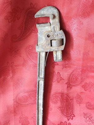 Elora No. 75-18 Stillson pipe wrench, 18 inch, forged steel