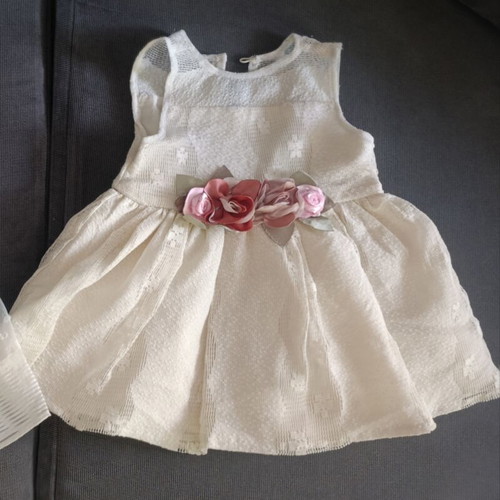 Set of 2 baby dresses, Mayoral 80cm and unbranded 3-6 months