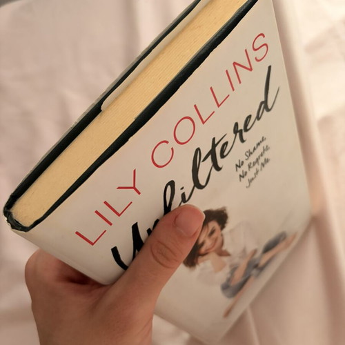 Unfiltered biography by Lily Collins, used