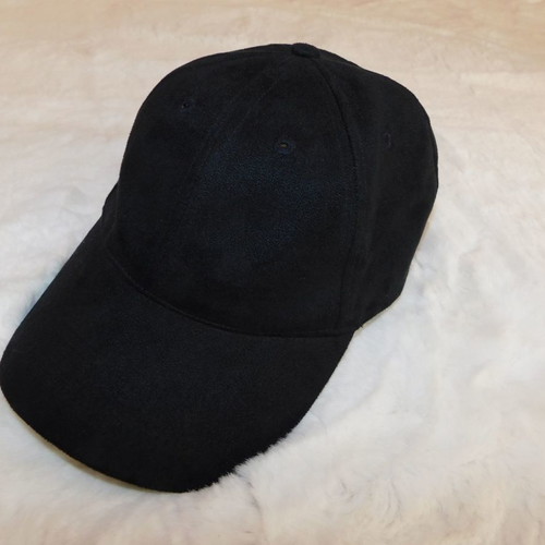 Jockey unisex suede hat used, black, one size