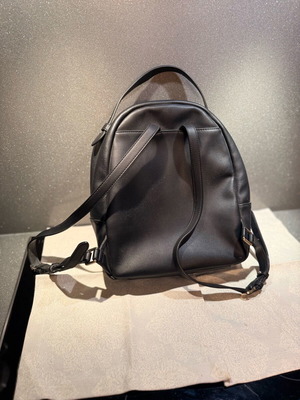 Liu Jo Black Leather Backpack like new with Stud & Jewel Details