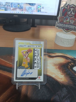 Nikola Vujcic 2025-26 Panini Contenders EuroLeague Airlines Ticket Auto card near mint