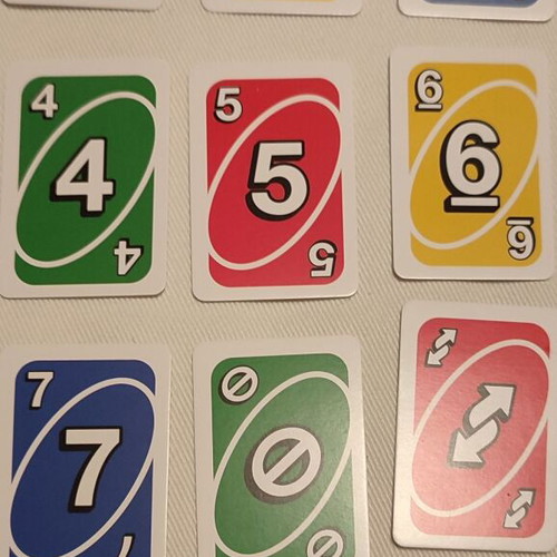 Uno cards new, mini tabletop game 44 pieces