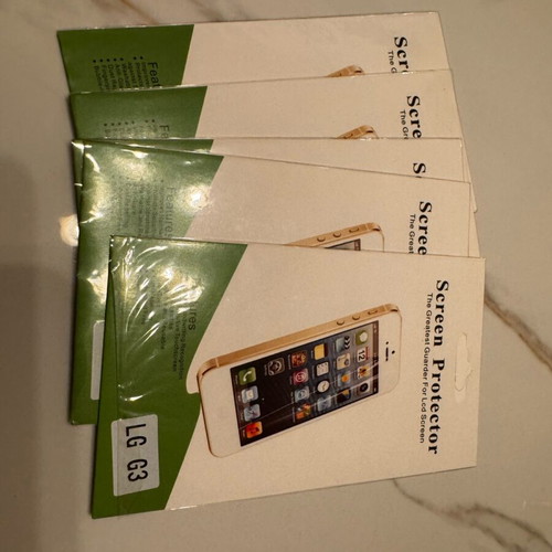 Σετ ζελατίνες οθόνης LG G3 καινούργιο, 5 τεμάχια