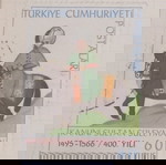 Τουρκία Γραμματόσημα 1966 the 400th anniversary of the death of sultan suleiman