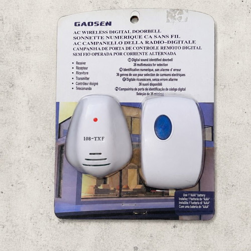 Gaosen wireless digital doorbell with 36 sounds