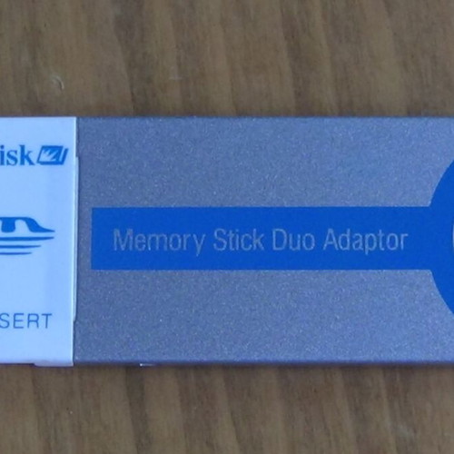 SanDisk Memory Stick Duo Adaptor like new, collector's item