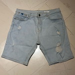 Αντρική τζιν βερμούδα Pull & Bear σαν καινούργια, μέγεθος 38, μπλε