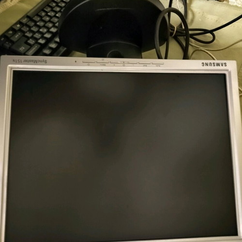 Samsung monitor used with mouse, keyboard and HDMI adapter
