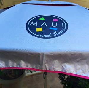 Maui & Sons σπαστή ομπρέλα θαλάσσης